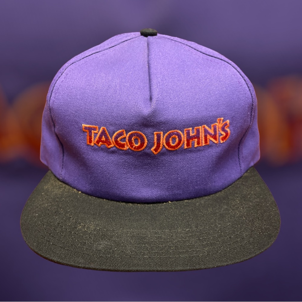 Vintage Taco Johns Snapback Hat